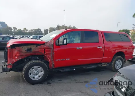 2021 Nissan Titan Xd Sv 4X4 z USA, uszkodzony, nr VIN 1N6AA1FA6MN507613